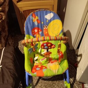 Colorful Baby Rocker with Fun Design